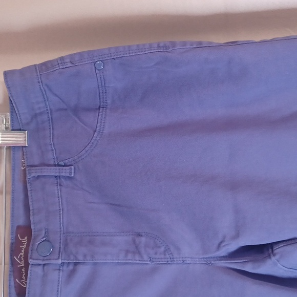 Gloria Vanderbilt Purple Sadie Slim High Rise Jeans, Stretch 16 - Picture 5 of 13